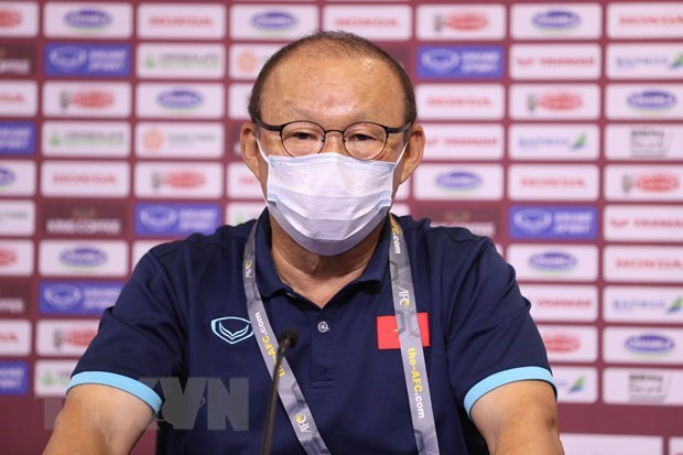 Coach Park Hang-seo: No pressure on national men’s football squad